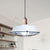 Wire Cage Metal Suspension Lamp with Barn Shade Retro Style 1 Bulb Dining Room Ceiling Fixture in Blue/Green/Red White Clearhalo 'Art Deco Pendants' 'Cast Iron' 'Ceiling Lights' 'Ceramic' 'Crystal' 'Industrial Pendants' 'Industrial' 'Metal' 'Middle Century Pendants' 'Pendant Lights' 'Pendants' 'Tiffany' Lighting' 1885751
