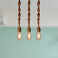 Minimalist Exposed Bulb Hanging Lamp 1/3-Head Rope Pendant Light Fixture in Brown for Bar Brown 3 Clearhalo 'Art Deco Pendants' 'Cast Iron' 'Ceiling Lights' 'Ceramic' 'Crystal' 'Industrial Pendants' 'Industrial' 'Metal' 'Middle Century Pendants' 'Pendant Lights' 'Pendants' 'Tiffany' Lighting' 1885776