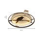 Bathroom Bedroom Bird Ceiling Mount Light Acrylic Ceiling Lamp in Black Finish Clearhalo 'Ceiling Lights' 'Close To Ceiling Lights' 'Close to ceiling' 'Flush mount' Lighting' 188614
