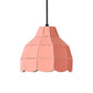 Scallop Dome Hanging Light Macaron Metal 1 Light Pink/Yellow/Blue Pendant Light for Living Room Clearhalo 'Ceiling Lights' 'Modern Pendants' 'Modern' 'Pendant Lights' 'Pendants' Lighting' 1886188