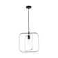Nordic Geometry Rotatable Pendant Hanging Lamp 1-Light Metal Ceiling Light in Multi Colors Clearhalo 'Ceiling Lights' 'Modern Pendants' 'Modern' 'Pendant Lights' 'Pendants' Lighting' 1886319