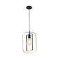 Nordic Geometry Rotatable Pendant Hanging Lamp 1-Light Metal Ceiling Light in Multi Colors Clearhalo 'Ceiling Lights' 'Modern Pendants' 'Modern' 'Pendant Lights' 'Pendants' Lighting' 1886324