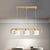 Metal Drum Shade Island Light 3/4 Heads Nordic Simple Chandelier Light for Dining Room Kitchen 3 White Clearhalo 'Ceiling Lights' 'Island Lights' Lighting' 1886749