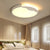 Dining Room Incomplete Flush Ceiling Light Acrylic Contemporary White Ceiling Fixture White Clearhalo 'Ceiling Lights' 'Close To Ceiling Lights' 'Close to ceiling' 'Flush mount' Lighting' 188846