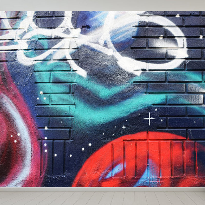 Light Color Art Pattern Mural Decal for Decoration Modern Living Room Wall Decor Clearhalo 'Wall Decor' 'Wall Mural' 1890558