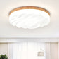 Cake Shape Flush Mount Light Modern Acrylic Ceiling Fixture in White for Foyer Hallway White White Clearhalo 'Ceiling Lights' 'Close To Ceiling Lights' 'Close to ceiling' 'Flush mount' Lighting' 189511