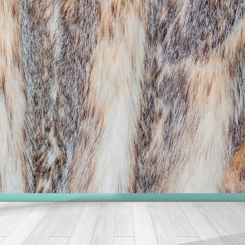 Modern Animal Print Wallpaper Mural Dark Color Living Room Wall Art, Made to Measure Clearhalo 'Wall Decor' 'Wall Mural' 1895725