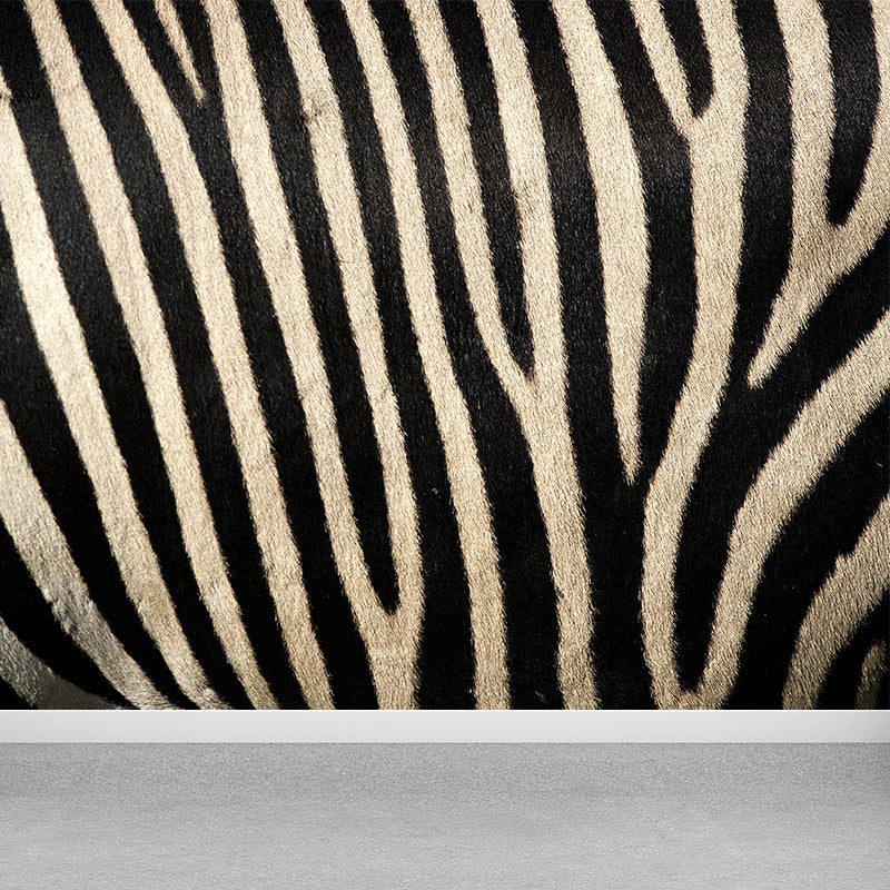 Dark Color Modern Wall Mural Decal Large Animal Print Wall Covering for Sitting Room Brown Clearhalo 'Wall Decor' 'Wall Mural' 1895758