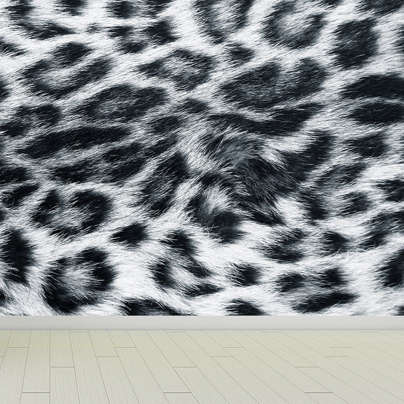 Dark Color Modern Wall Mural Decal Large Animal Print Wall Covering for Sitting Room Clearhalo 'Wall Decor' 'Wall Mural' 1895765