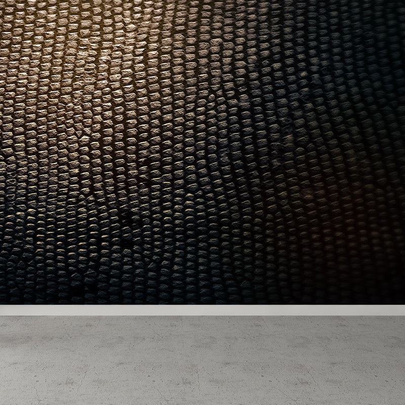 Dark Color Modern Wall Mural Decal Large Animal Print Wall Covering for Sitting Room Clearhalo 'Wall Decor' 'Wall Mural' 1895770