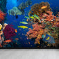 Stunning Underwater World Mural Child Bedroom Seascape Wall Art, Made to Measure Clearhalo 'Wall Decor' 'Wall Mural' 1896024