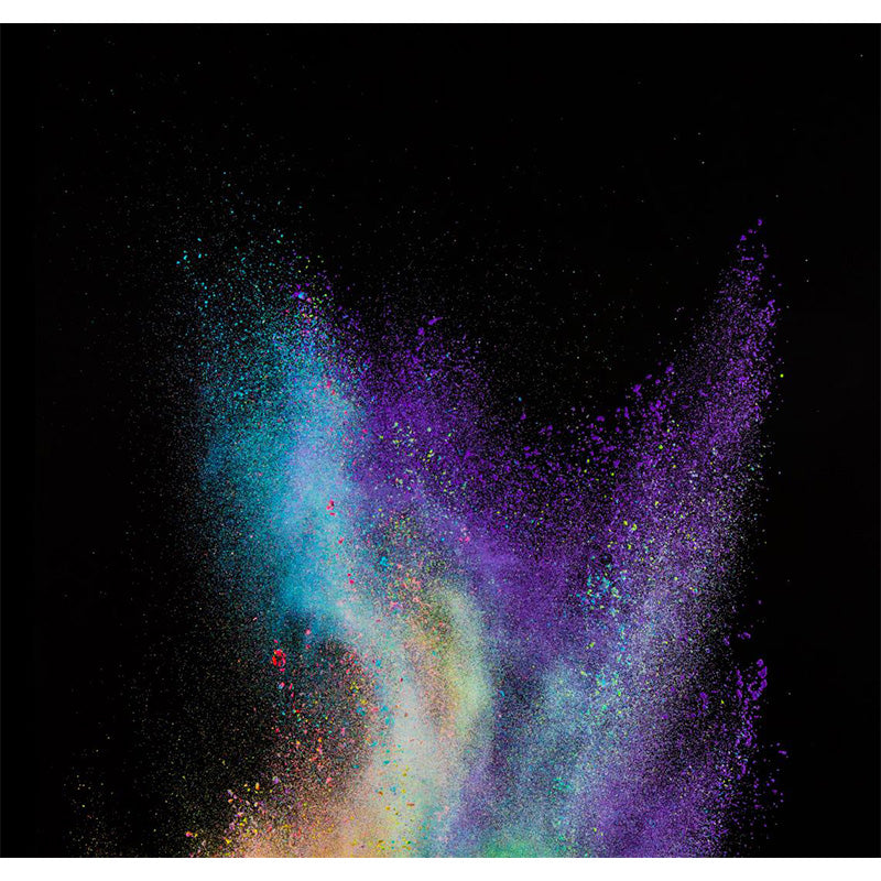 Modern Dust Spurt Mural Non-Woven Stain Resistant Multicolored Wall Covering for Living Room Clearhalo 'Wall Decor' 'Wall Mural' 1896141