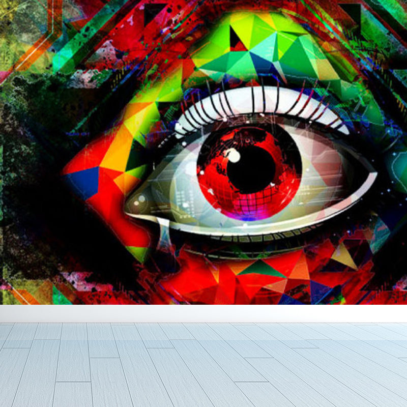 Cool Graffiti Mural Wallpaper for Boys Bedroom Entertainment Wall Decor, Made to Measure Clearhalo 'Wall Decor' 'Wall Mural' 1896285