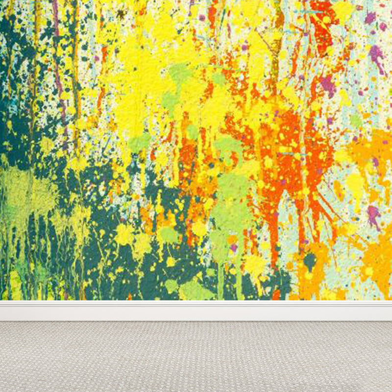 Cool Graffiti Mural Wallpaper for Boys Bedroom Entertainment Wall Decor, Made to Measure Clearhalo 'Wall Decor' 'Wall Mural' 1896299