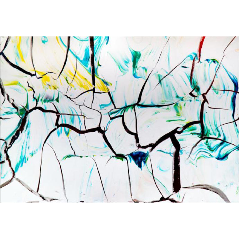 Large Illustration Abstract Mural Decal Modern Creative Graffiti Wall Art in Multi Color Clearhalo 'Wall Decor' 'Wall Mural' 1896311