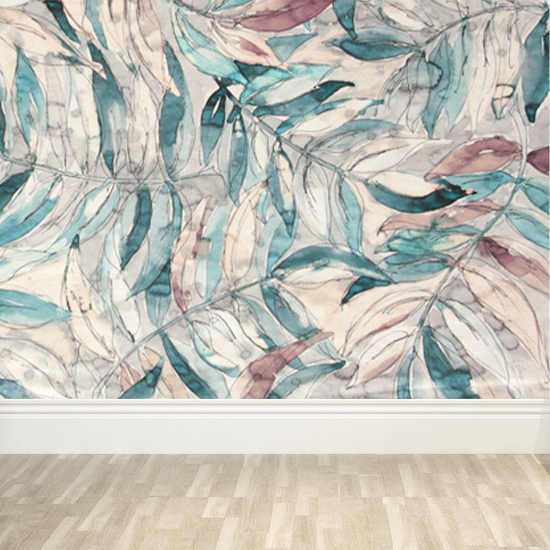 Large Illustration Abstract Mural Decal Modern Creative Graffiti Wall Art in Multi Color Clearhalo 'Wall Decor' 'Wall Mural' 1896324