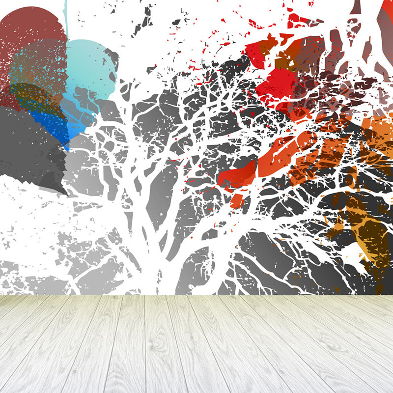 Graffiti Entertainment Wallpaper Mural Contemporary Non-Woven Wall Covering for Boys Room Clearhalo 'Wall Decor' 'Wall Mural' 1896350