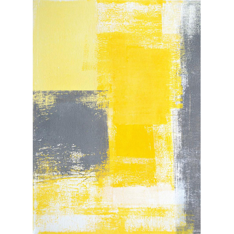 Modern Color Block Abstract Mural Pastel Moisture Resistant Wall Decor for Living Room Clearhalo 'Wall Decor' 'Wall Mural' 1896361