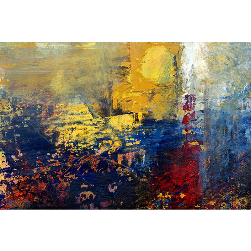 Painting Print Abstract Mural Wallpaper Large Wall Art for Room, Custom Size Available Clearhalo 'Wall Decor' 'Wall Mural' 1896396