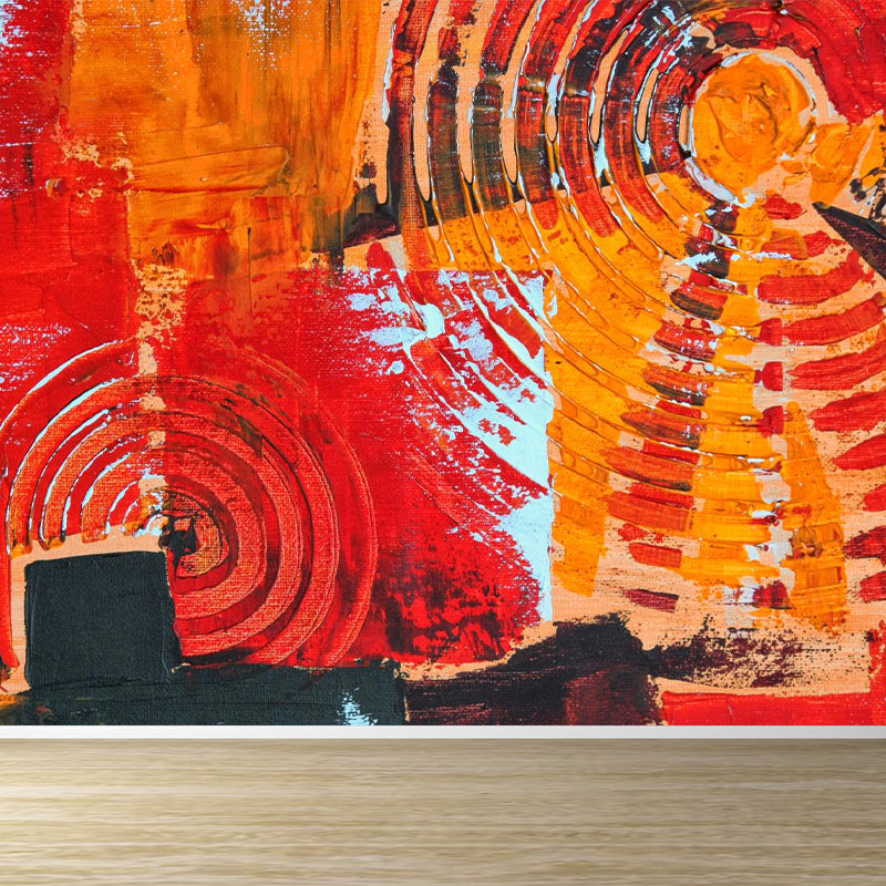 Painting Print Abstract Mural Wallpaper Large Wall Art for Room, Custom Size Available Clearhalo 'Wall Decor' 'Wall Mural' 1896399