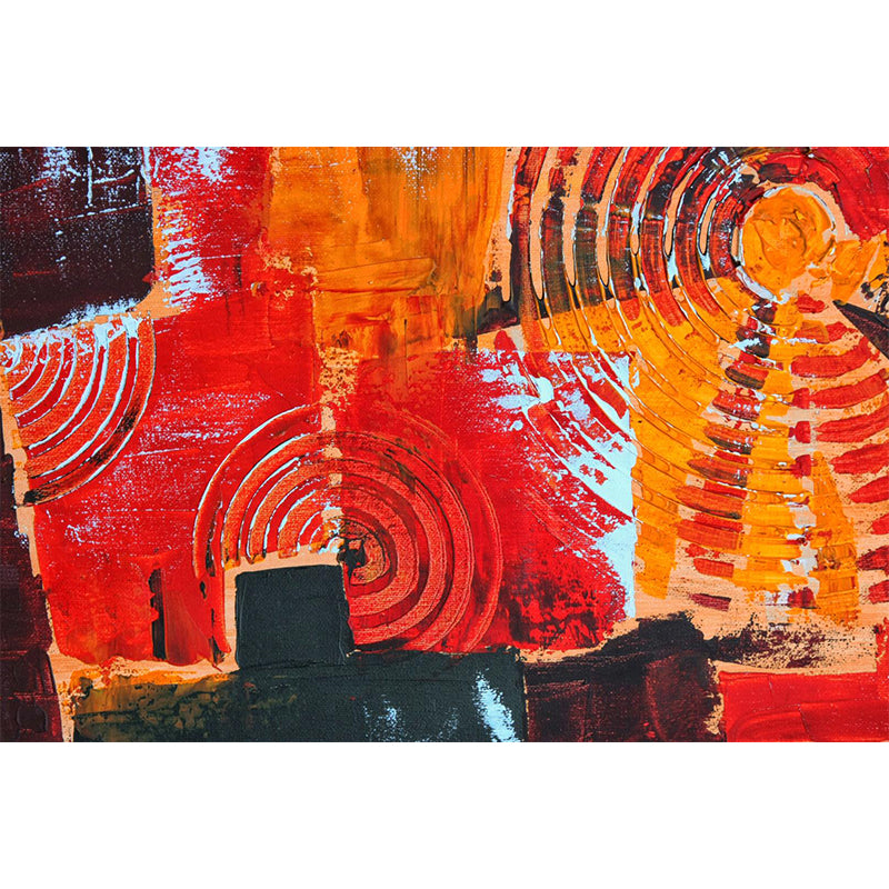 Painting Print Abstract Mural Wallpaper Large Wall Art for Room, Custom Size Available Clearhalo 'Wall Decor' 'Wall Mural' 1896401