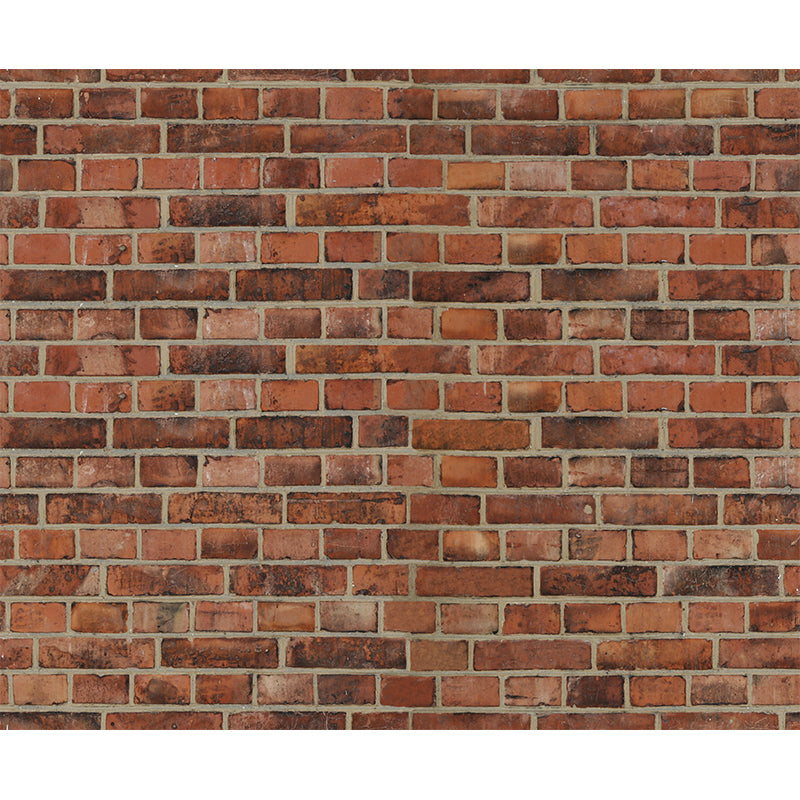 Whole Brickwork Wall Mural Light Color Non-Woven Wall Art for Home Decor, Custom Made Clearhalo 'Wall Decor' 'Wall Mural' 1896556
