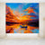 Classic Oil Painting Scenery Mural Decal Bright Color Stain Resistant Wall Decor for Room Blue Clearhalo 'Wall Decor' 'Wall Mural' 1896563
