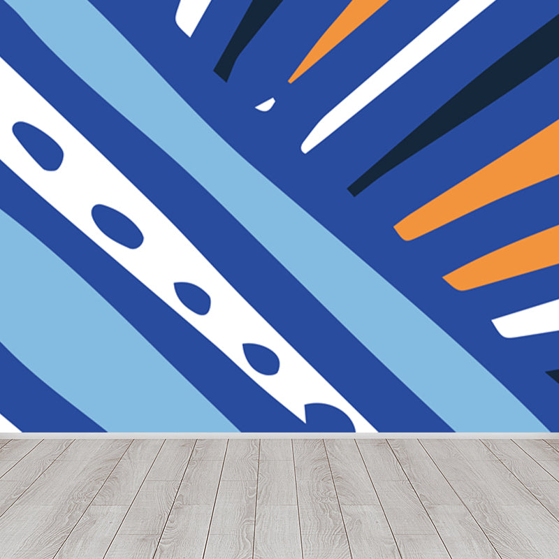 Contemporary Abstract Wall Mural Decal Colorful Geometric Wall Decor for Teens Room Clearhalo 'Wall Decor' 'Wall Mural' 1896645