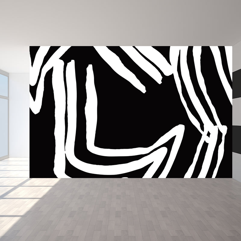 Contemporary Abstract Wall Mural Decal Colorful Geometric Wall Decor for Teens Room Clearhalo 'Wall Decor' 'Wall Mural' 1896654