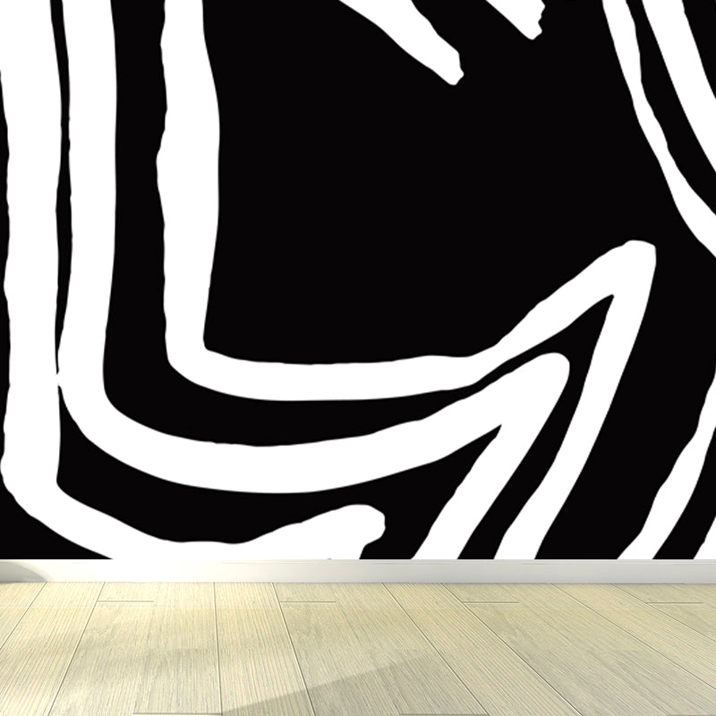 Contemporary Abstract Wall Mural Decal Colorful Geometric Wall Decor for Teens Room Clearhalo 'Wall Decor' 'Wall Mural' 1896655