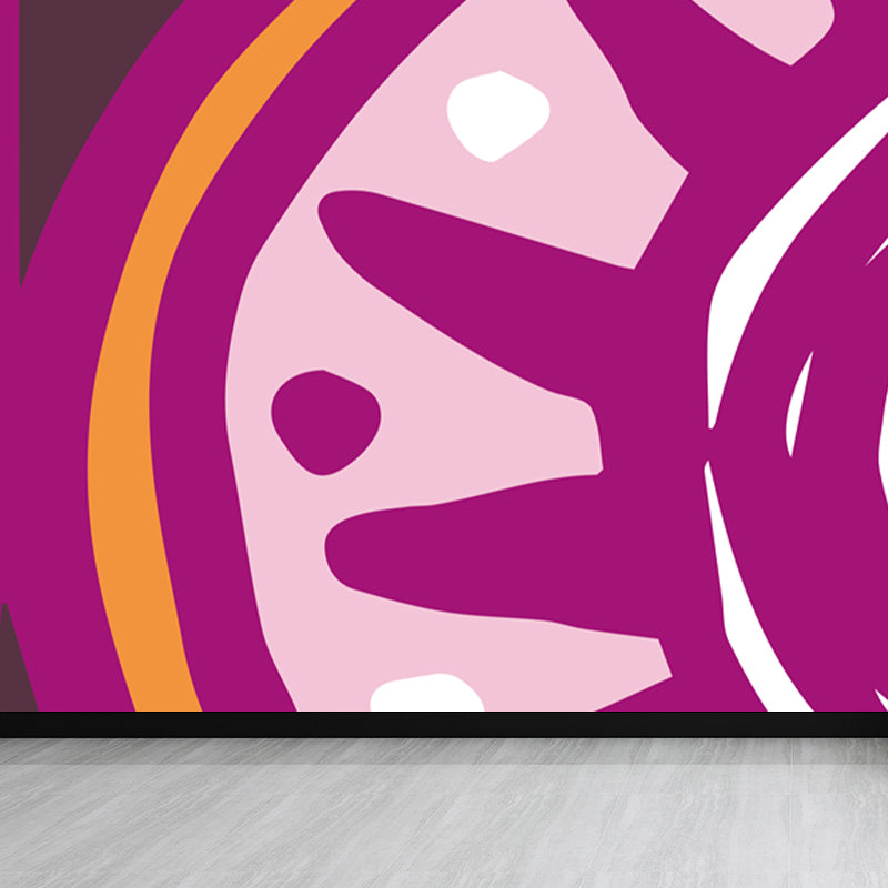 Colorful Modern Wall Paper Mural Whole Abstract Pattern Wall Art for House Interior Clearhalo 'Wall Decor' 'Wall Mural' 1896684