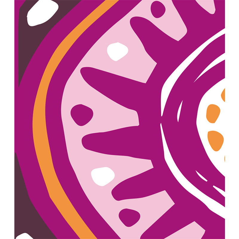 Colorful Modern Wall Paper Mural Whole Abstract Pattern Wall Art for House Interior Clearhalo 'Wall Decor' 'Wall Mural' 1896686