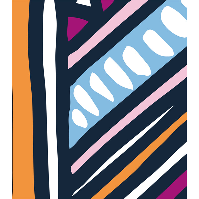 Colorful Modern Wall Paper Mural Whole Abstract Pattern Wall Art for House Interior Clearhalo 'Wall Decor' 'Wall Mural' 1896691