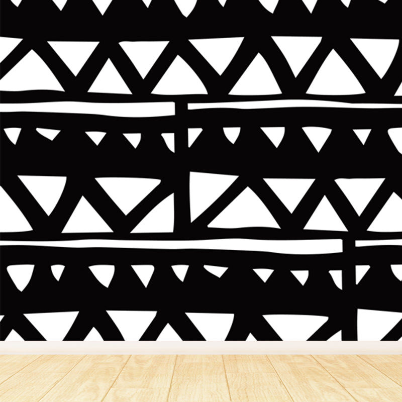 Colorful Modern Wall Paper Mural Whole Abstract Pattern Wall Art for House Interior Clearhalo 'Wall Decor' 'Wall Mural' 1896699