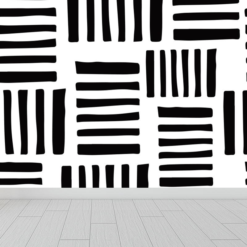 Colorful Modern Wall Paper Mural Whole Abstract Pattern Wall Art for House Interior Clearhalo 'Wall Decor' 'Wall Mural' 1896705