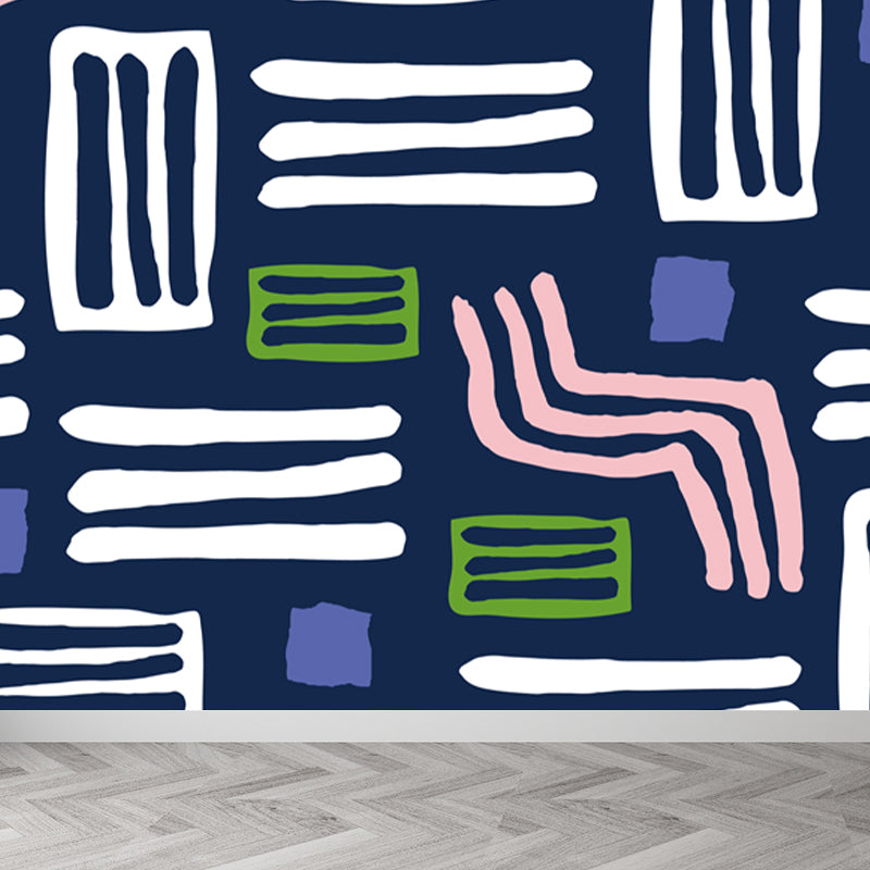 Huge Abstract Wall Covering Mural Water Resistant Contemporary Bedroom ...