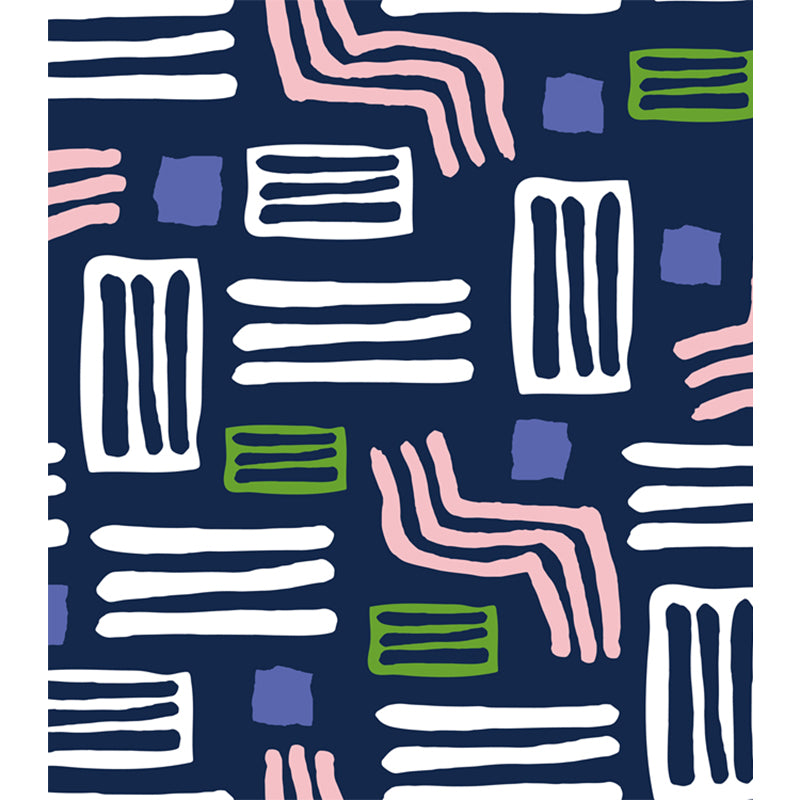 Huge Abstract Wall Covering Mural Water Resistant Contemporary Bedroom Wall Decor Clearhalo 'Wall Decor' 'Wall Mural' 1896716