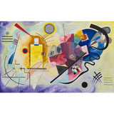 Large Kandinsky Abstract Artwork Mural Waterproofing Modern Living Room Wall Decor
