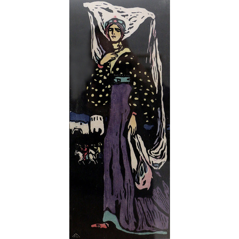 Illustration Abstract Wallpaper Mural Full Size Wall Art for Hallway, Made to Measure Clearhalo 'Wall Decor' 'Wall Mural' 1897091