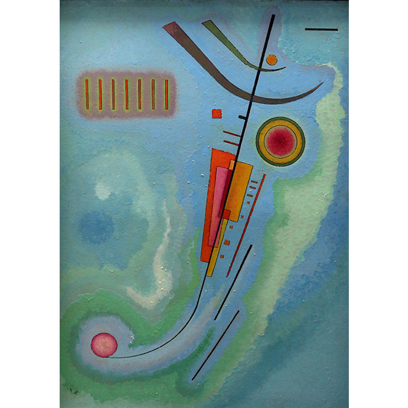 Illustration Abstract Wallpaper Mural Full Size Wall Art for Hallway, Made to Measure Clearhalo 'Wall Decor' 'Wall Mural' 1897096