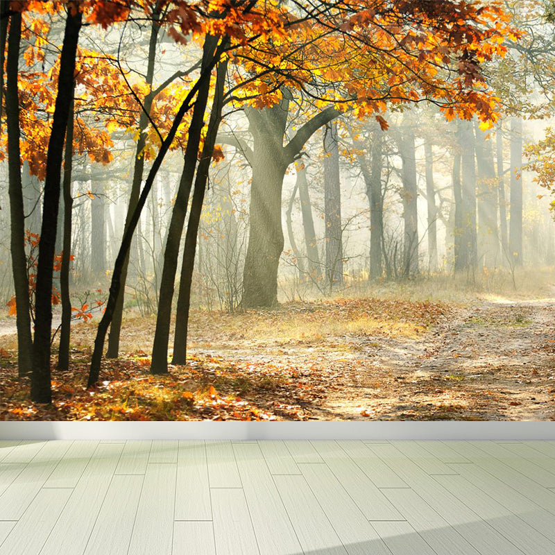 Scenery Print Mural Wallpaper Soft Color Contemporary Wall Decor for House Interior Clearhalo 'Wall Decor' 'Wall Mural' 1897105