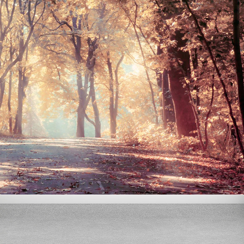 Scenery Print Mural Wallpaper Soft Color Contemporary Wall Decor for House Interior Clearhalo 'Wall Decor' 'Wall Mural' 1897110