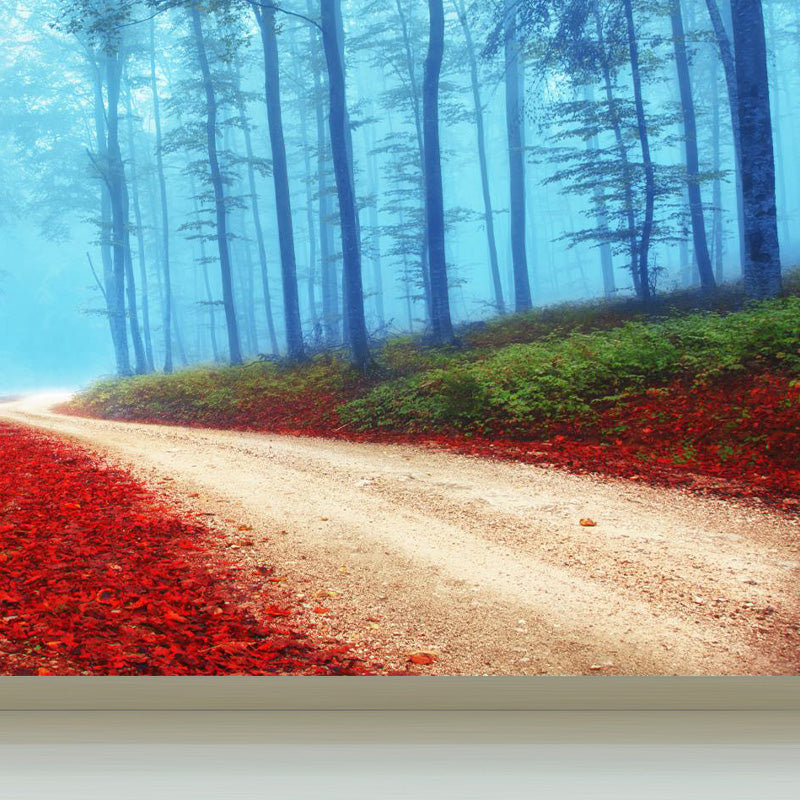 Scenery Print Mural Wallpaper Soft Color Contemporary Wall Decor for House Interior Clearhalo 'Wall Decor' 'Wall Mural' 1897115