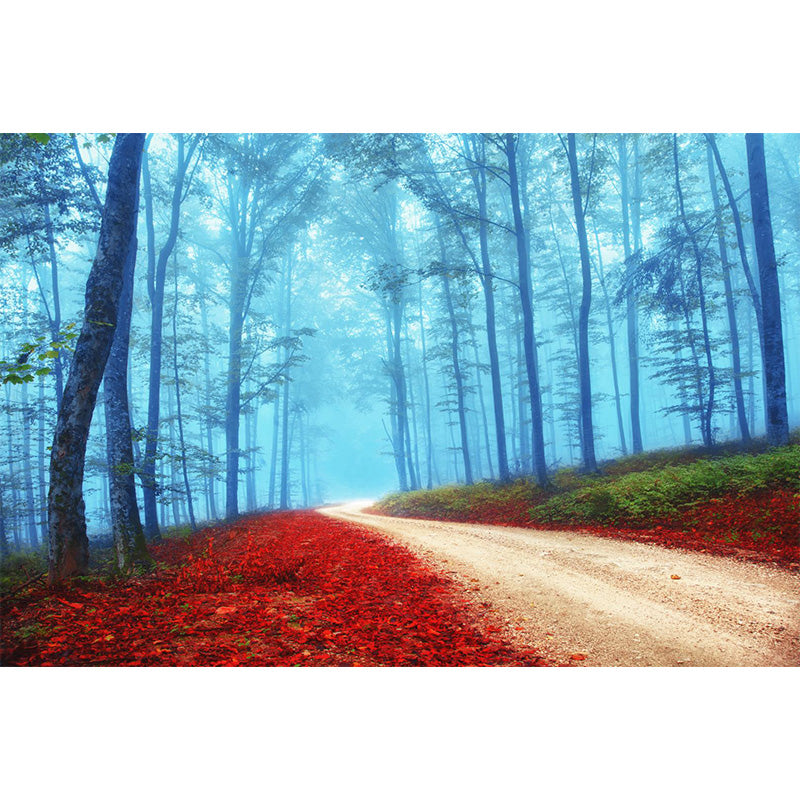 Scenery Print Mural Wallpaper Soft Color Contemporary Wall Decor for House Interior Clearhalo 'Wall Decor' 'Wall Mural' 1897116