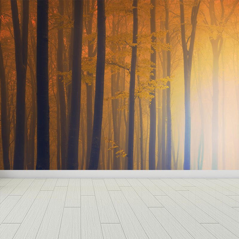 Scenery Print Mural Wallpaper Soft Color Contemporary Wall Decor for House Interior Clearhalo 'Wall Decor' 'Wall Mural' 1897120