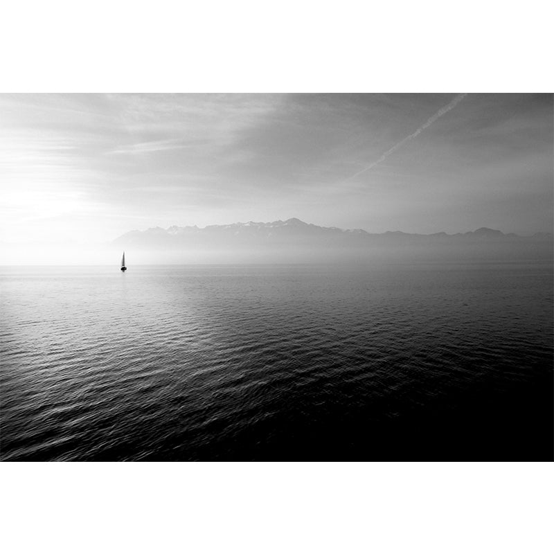 Scenery Print Mural Wallpaper Soft Color Contemporary Wall Decor for House Interior Clearhalo 'Wall Decor' 'Wall Mural' 1897126