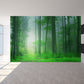 Photographic Print Cloud Forest Mural for Living Room, Dark Color, Customized Size Clearhalo 'Wall Decor' 'Wall Mural' 1897185