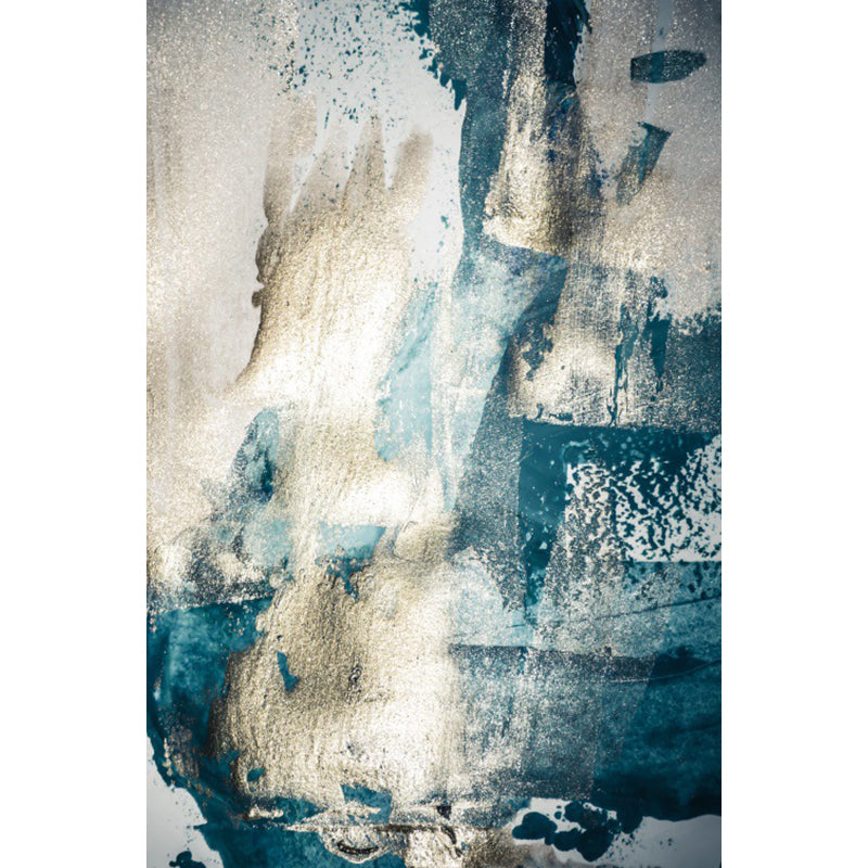 Minimalist Abstract Star Pattern Rug Blue Polyester Carpet Anti-Slip Pet Friendly Washable Indoor Rug for Decoration Clearhalo 'Area Rug' 'Rug' 1897271