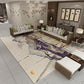 Multicolor Swirl Striped Pattern Rug Polyester Industrial Carpet Washable Anti-Slip Backing Indoor Rug for Decoration Beige Clearhalo 'Area Rug' 'Rug' 1897534