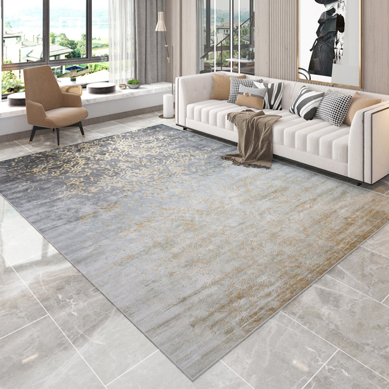 Funky Abstract Rug Multicolor Industrial Rug Polyester Machine Washable Non-Slip Pet Friendly Carpet for Parlor Light Brown Clearhalo 'Area Rug' 'Rug' 1897736